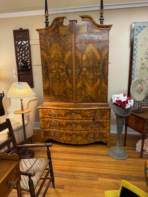 18th C. German Baroque Secretary