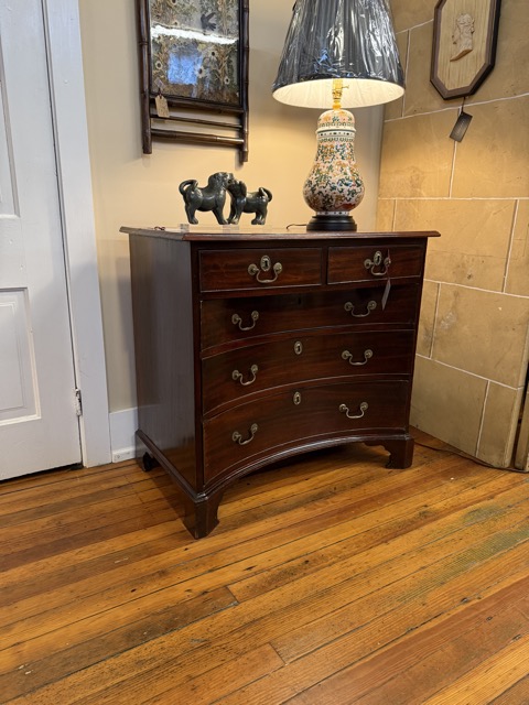 George III Mahagony Cammode English 1770-1790 x-Tommy Hilfiger Est.